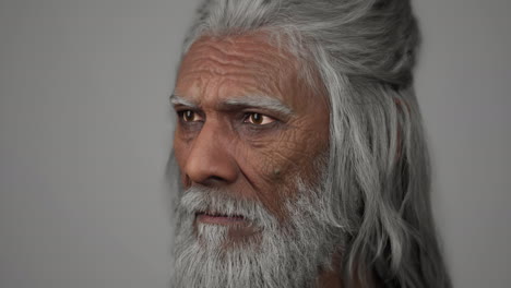 Portrait-of-senior-Indian-man